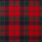 Robertson Red Modern 10oz Tartan Fabric By The Metre